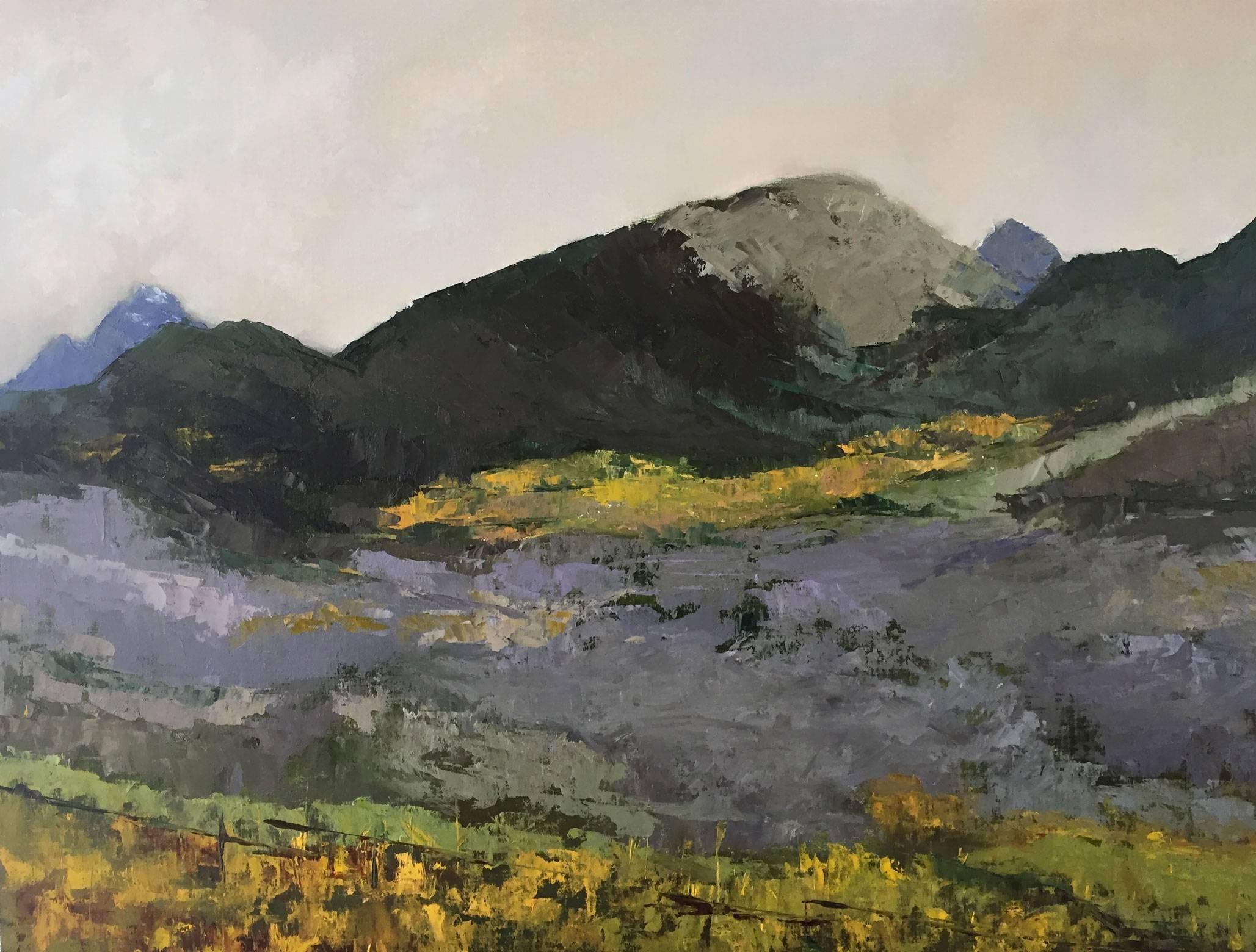 Marie Figge Wise Landscape Painting - Missing Colorado (landscape, mountains, autumn)