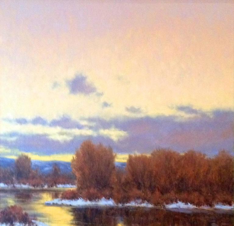 Dan Young Dusk Returns to the Colorado, Painting at 1stdibs
