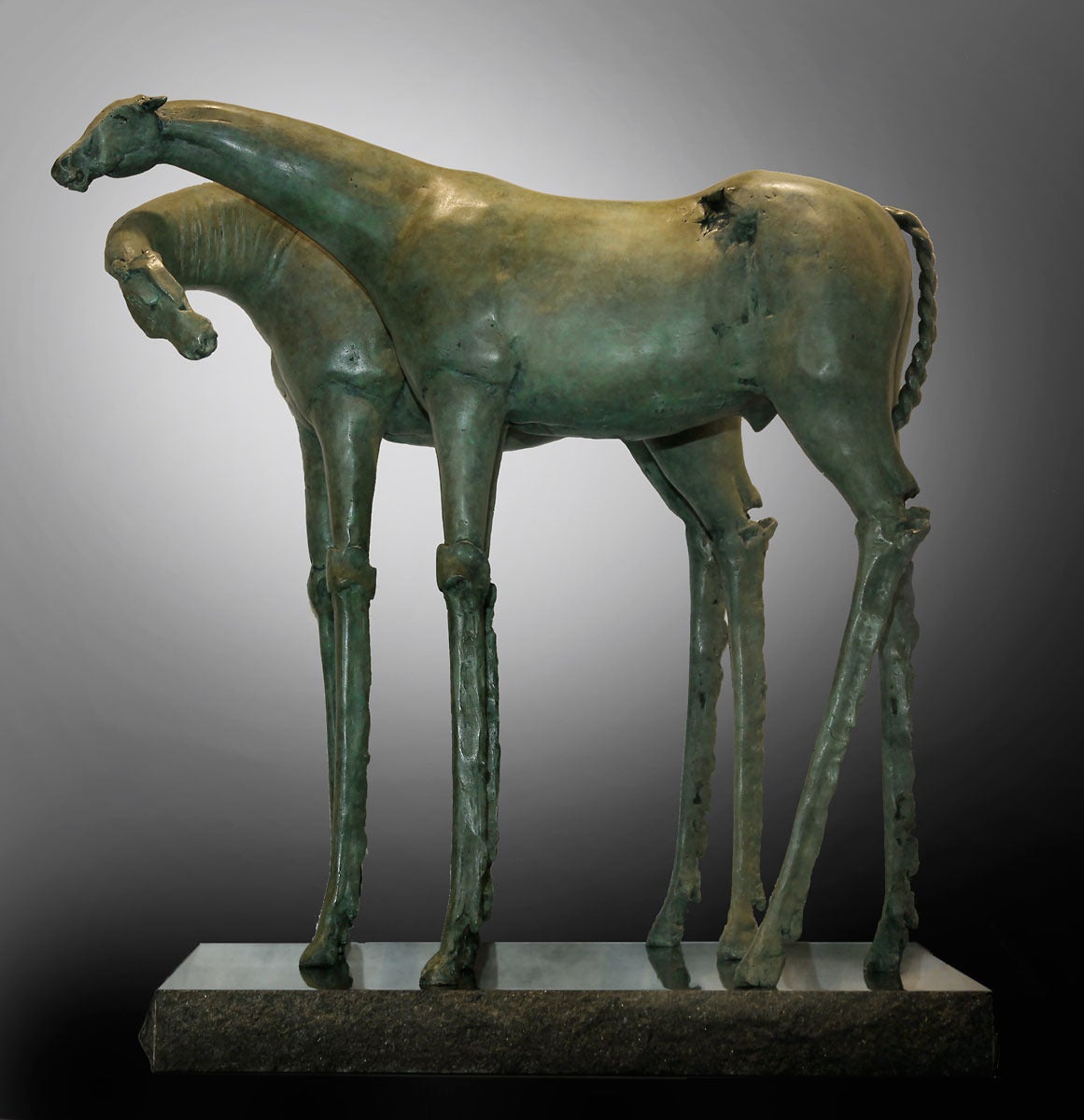 Immi Storrs Figurative Sculpture - Future Horses
