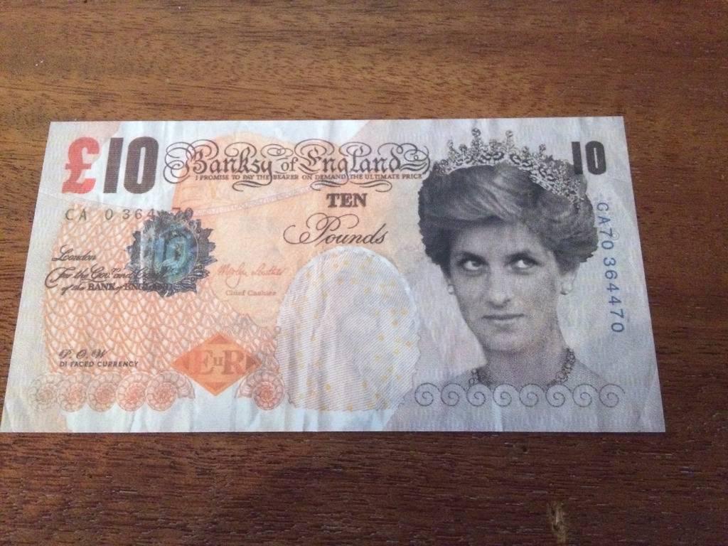 Difaced Tenner - Print by Banksy