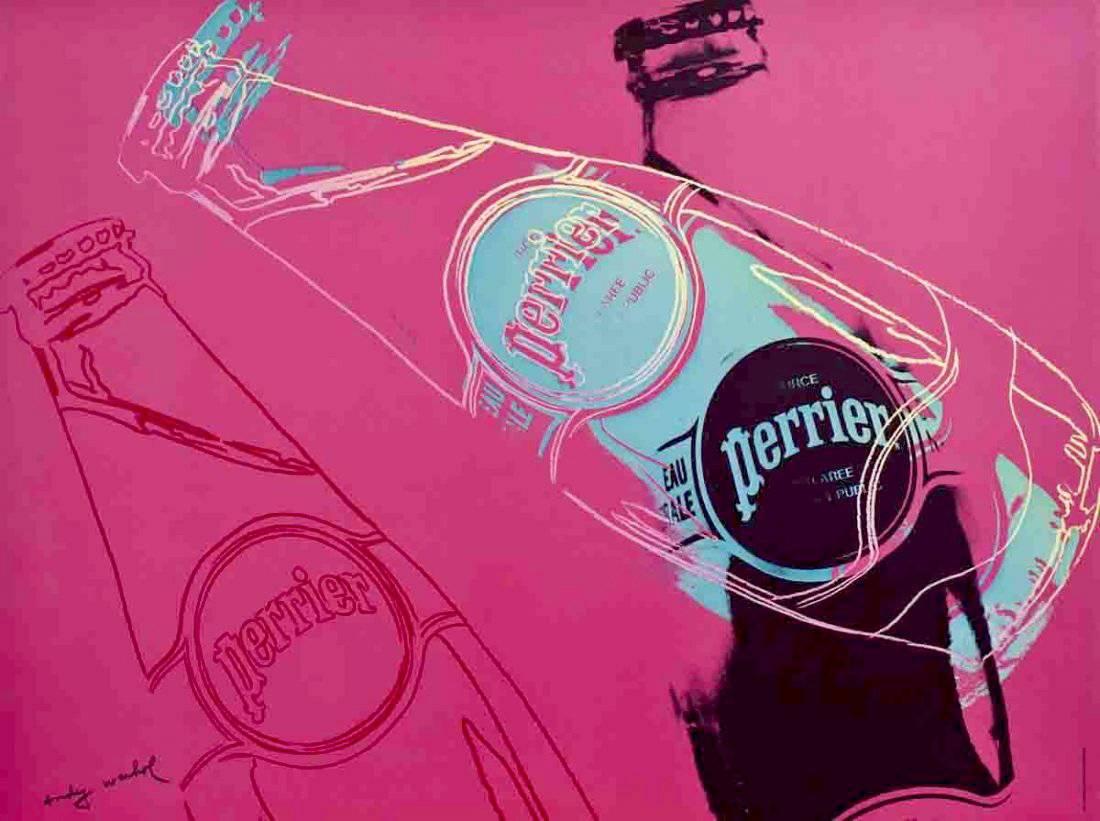 Perrier (Pink) - Print by Andy Warhol