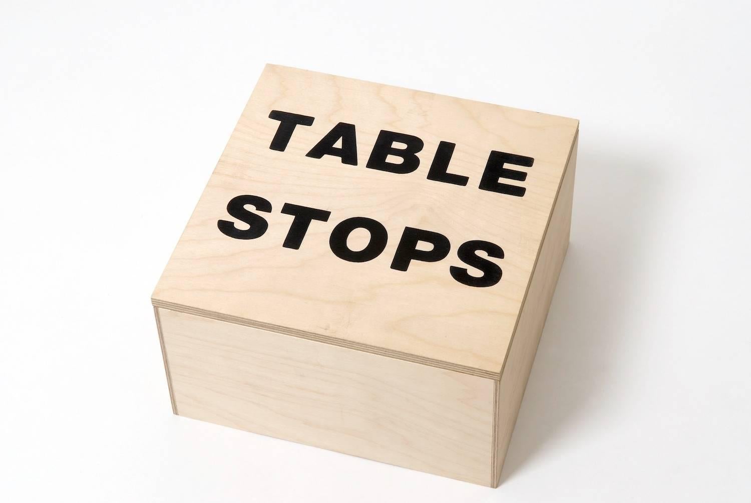 Table Stops - Other Art Style Art by Fiona Banner