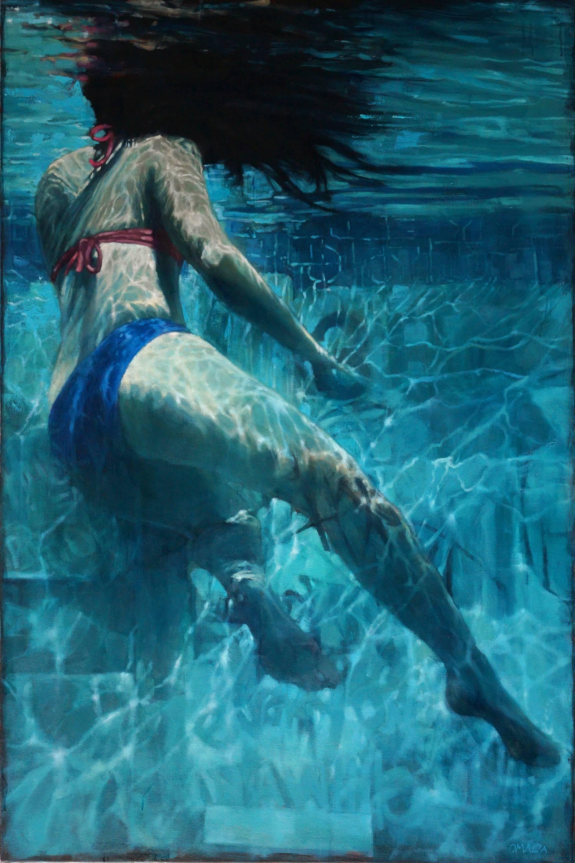 Carol O'Malia Figurative Painting - Every Once in a While