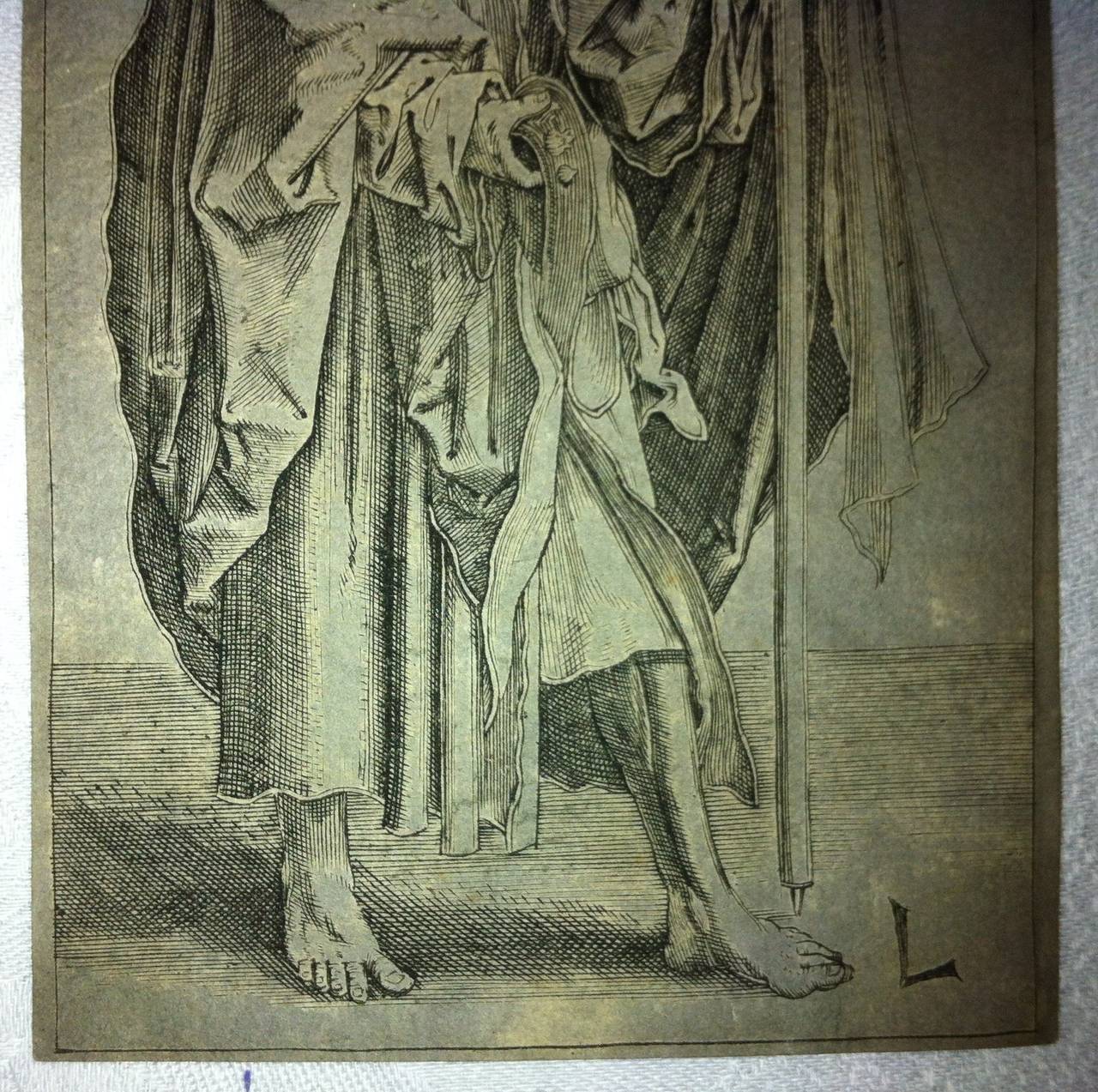 Saint Jacob - Print by Lucas van Leyden