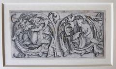 Arabesque: Triton and Siren in Tendrils