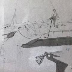 Fishermen in Normandy. Voyage a la mer