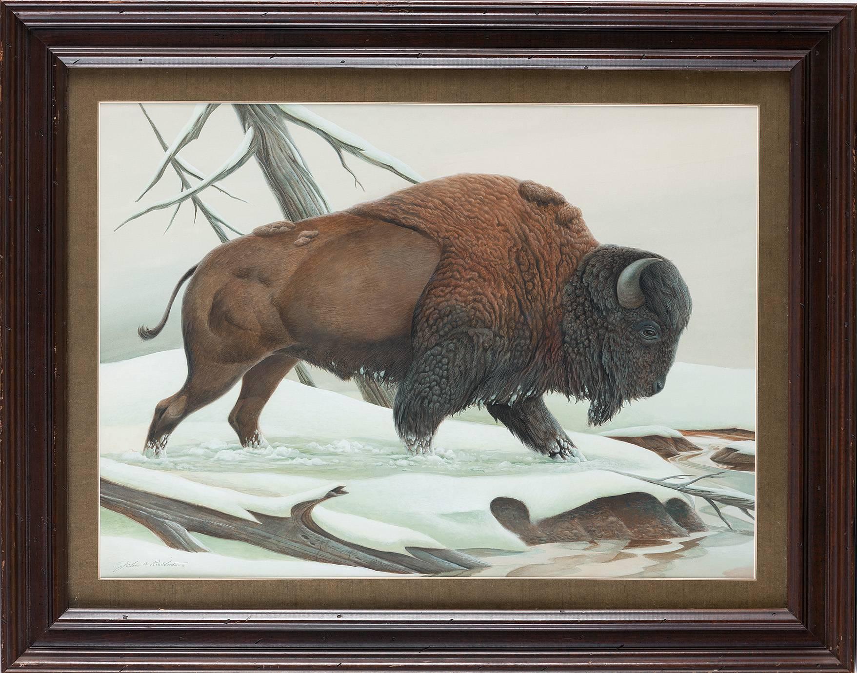 John Ruthven Animal Art - American Bison