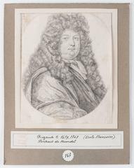 Antique Portrait of a gentleman, said to be George Frideric Händel