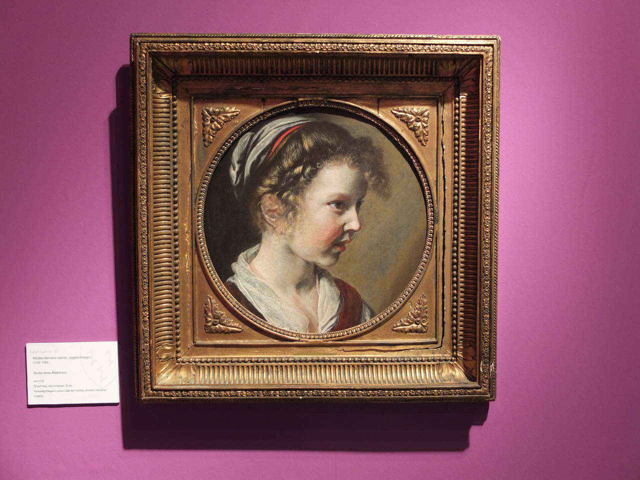 Study of a girl