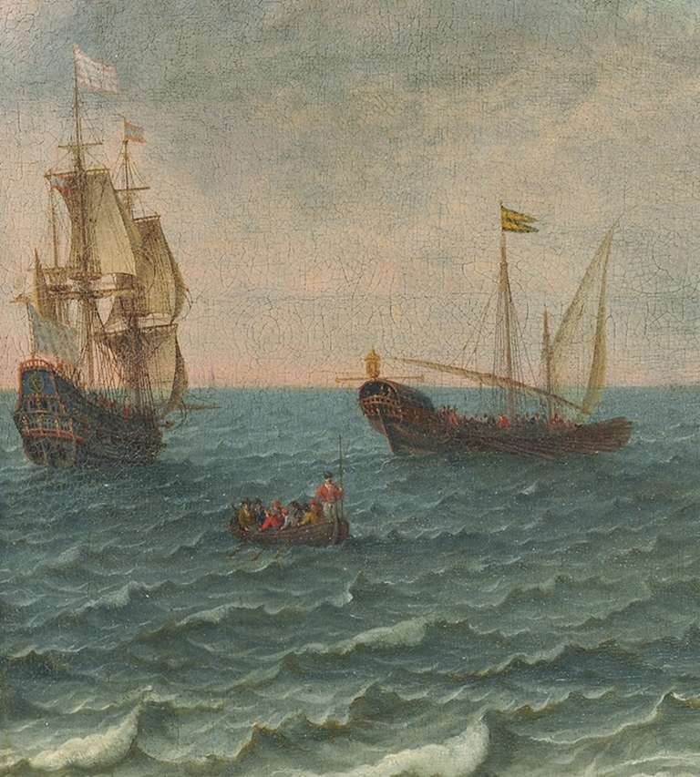 Sant'Agostino e il bambino - Painting di Abraham Willaerts