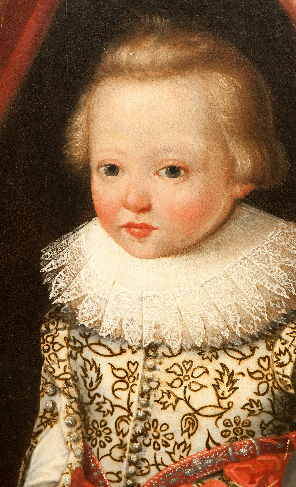 Portrait of a Boy - Old Masters Painting by Unknown