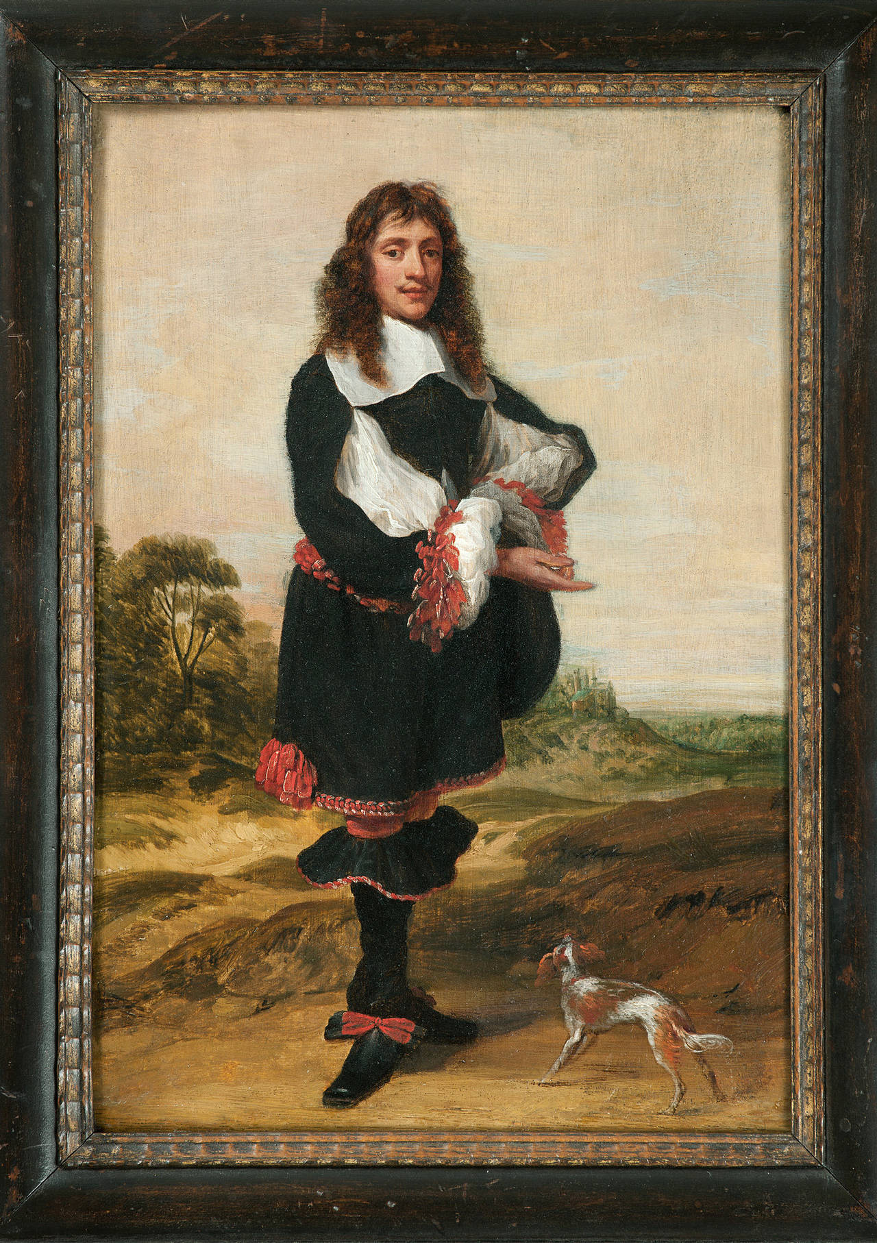 Unknown Portrait Painting - Portrait of a Gentlemen
