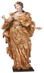 Pair of lifesize Princesses, Italian, Baroque, Sculptures