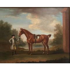 A horse and groom 6