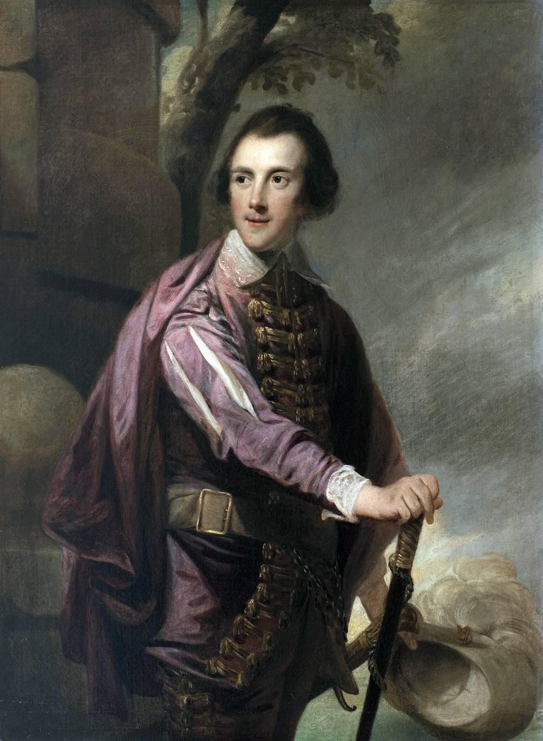 Robert Edge Pine Portrait Painting - A portrait of Sir John Taylor Bart