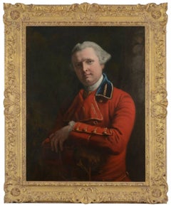 Portrait of Dr John Gregory in a red coat