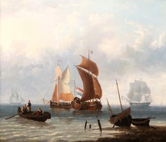 Full sail in calm waters
