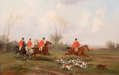 La chasse au grand galop