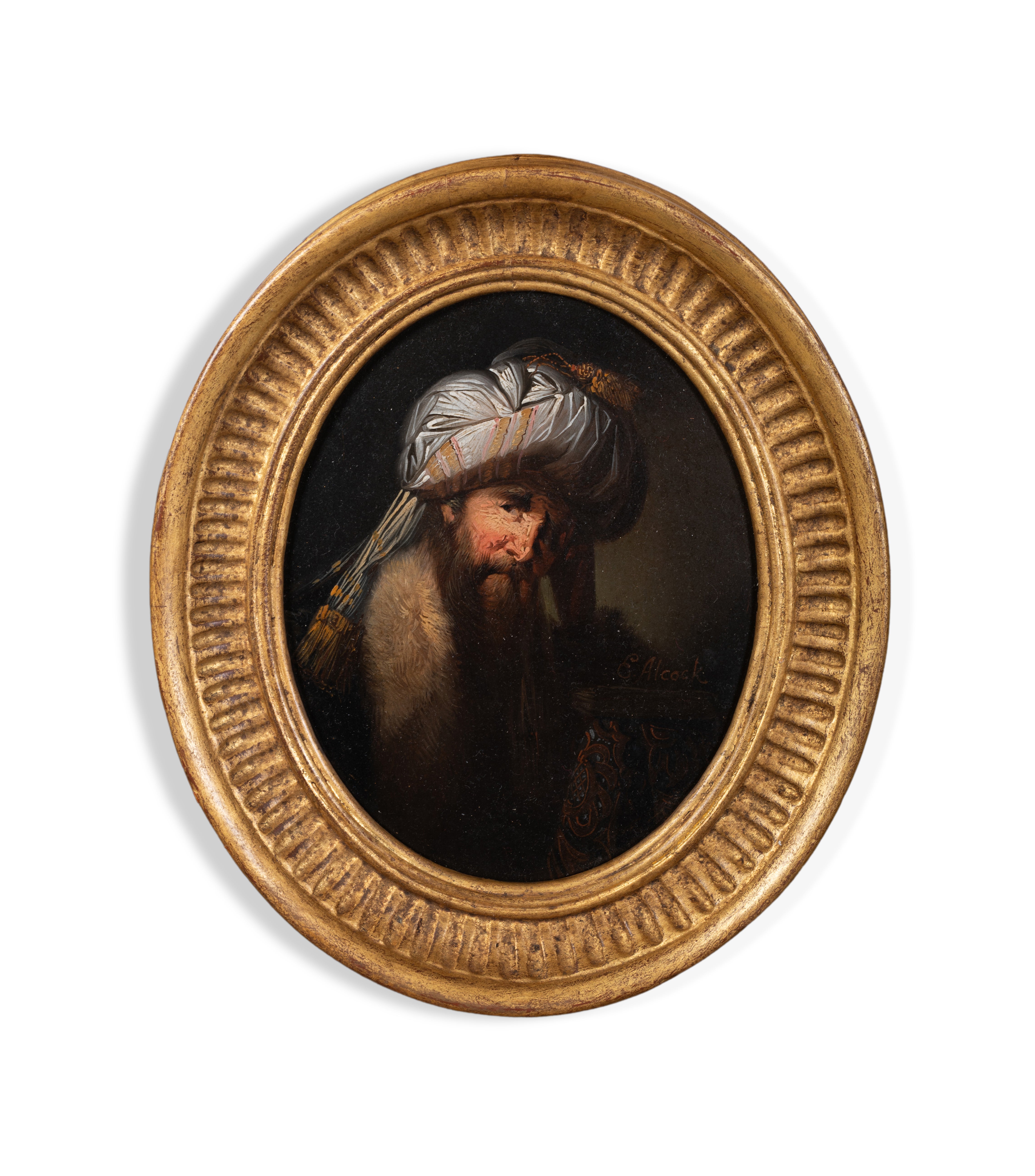 Une paire de portraits orientalistes