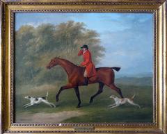A set of four hunting scenes