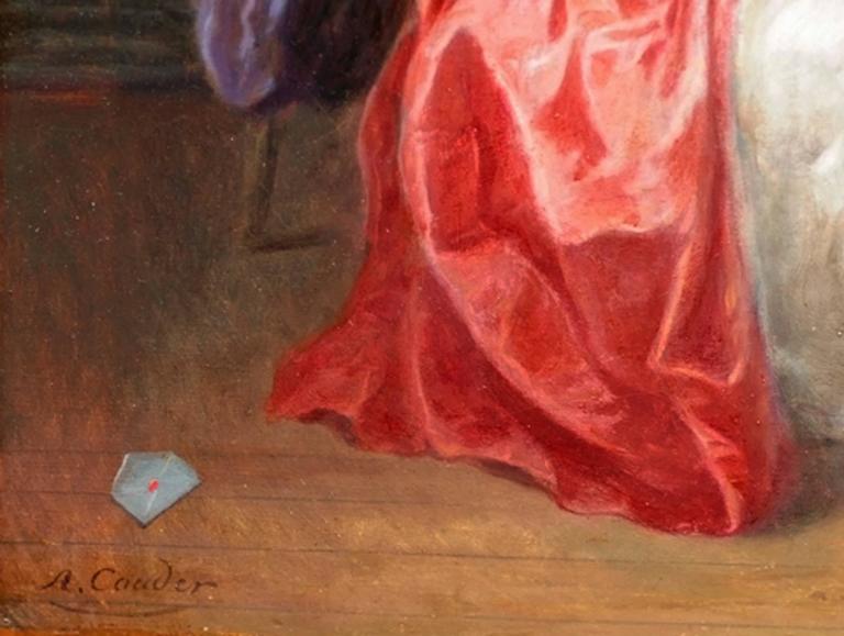 Jean Alexandre Rémy Couder - 19th Century Painting