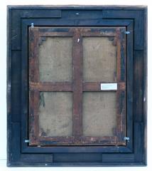 Painting 19th Century Romantic Courtiers Genre Scene