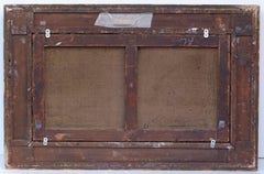 Jules Noel - Painting 1873 - Lively marine with ship on storm