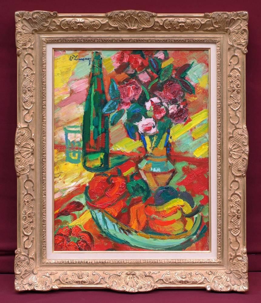 Roger Marcel Limouse Still-Life Painting - Painting 20th Century - Still Life - Fauvism