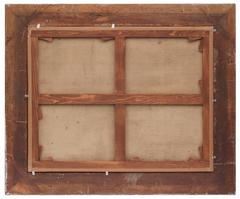 Painting 19th century Portrait Hunting Scene with Dogs