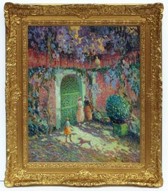 Poste de peinture Impressionniste français Pointillisme