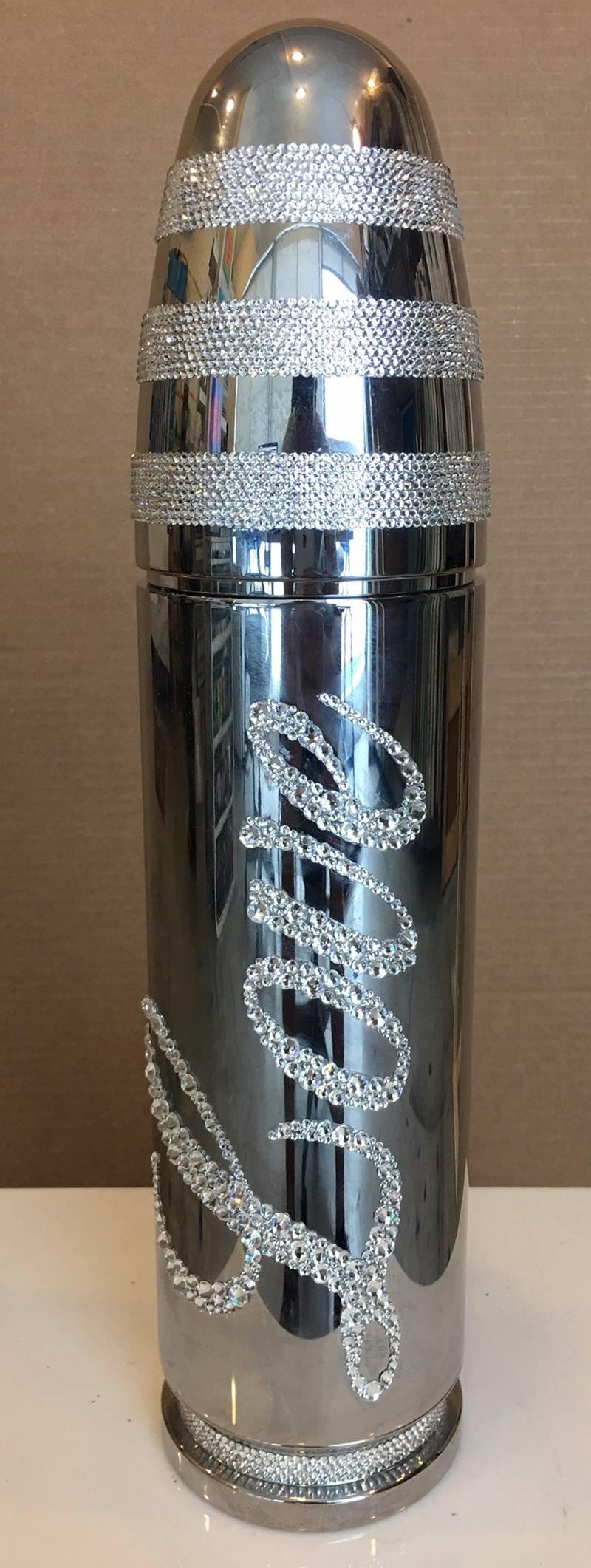 Rubem Robierb Figurative Sculpture - Love Changes Everything Bullet Series