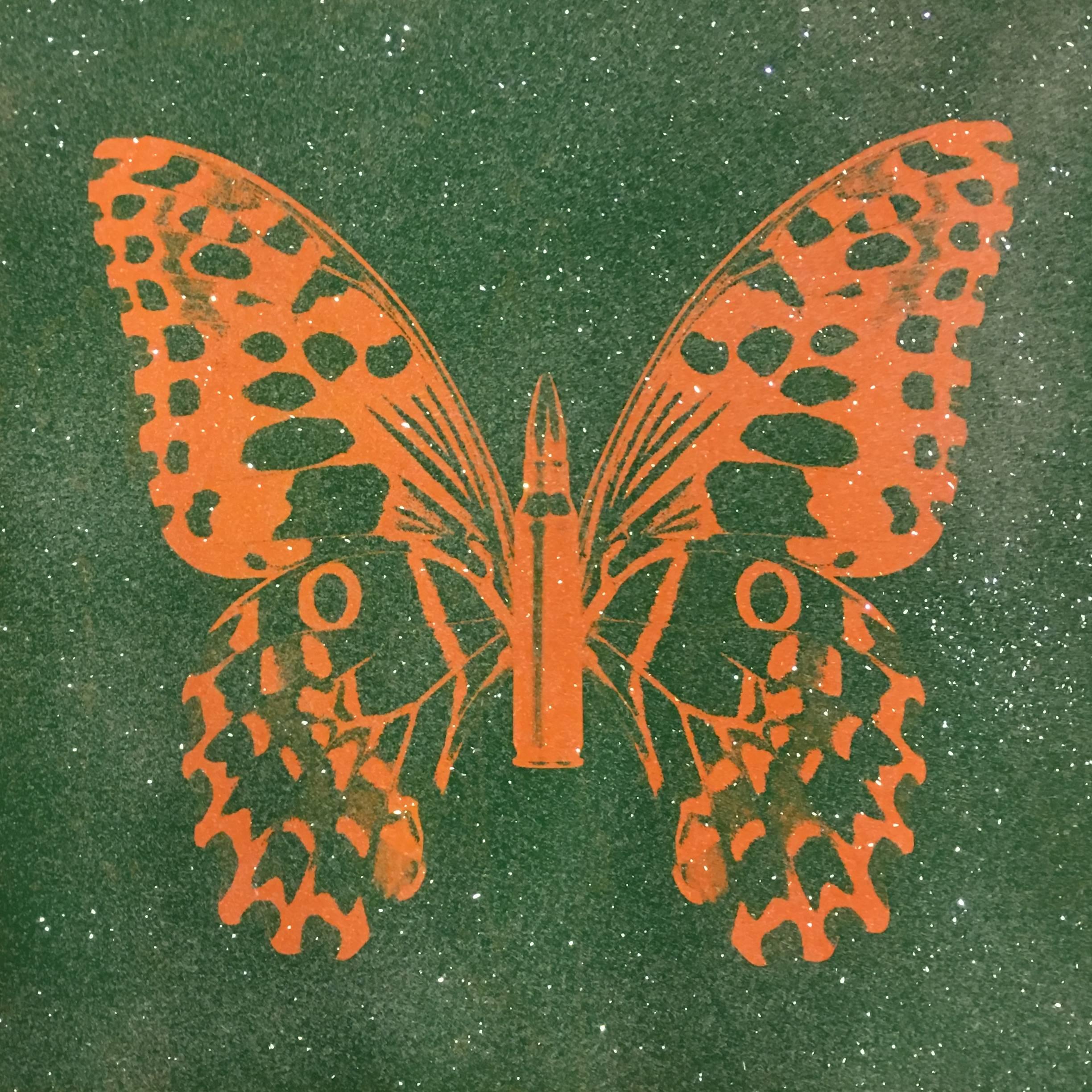 Butterfly  - Pop Art Print by Rubem Robierb