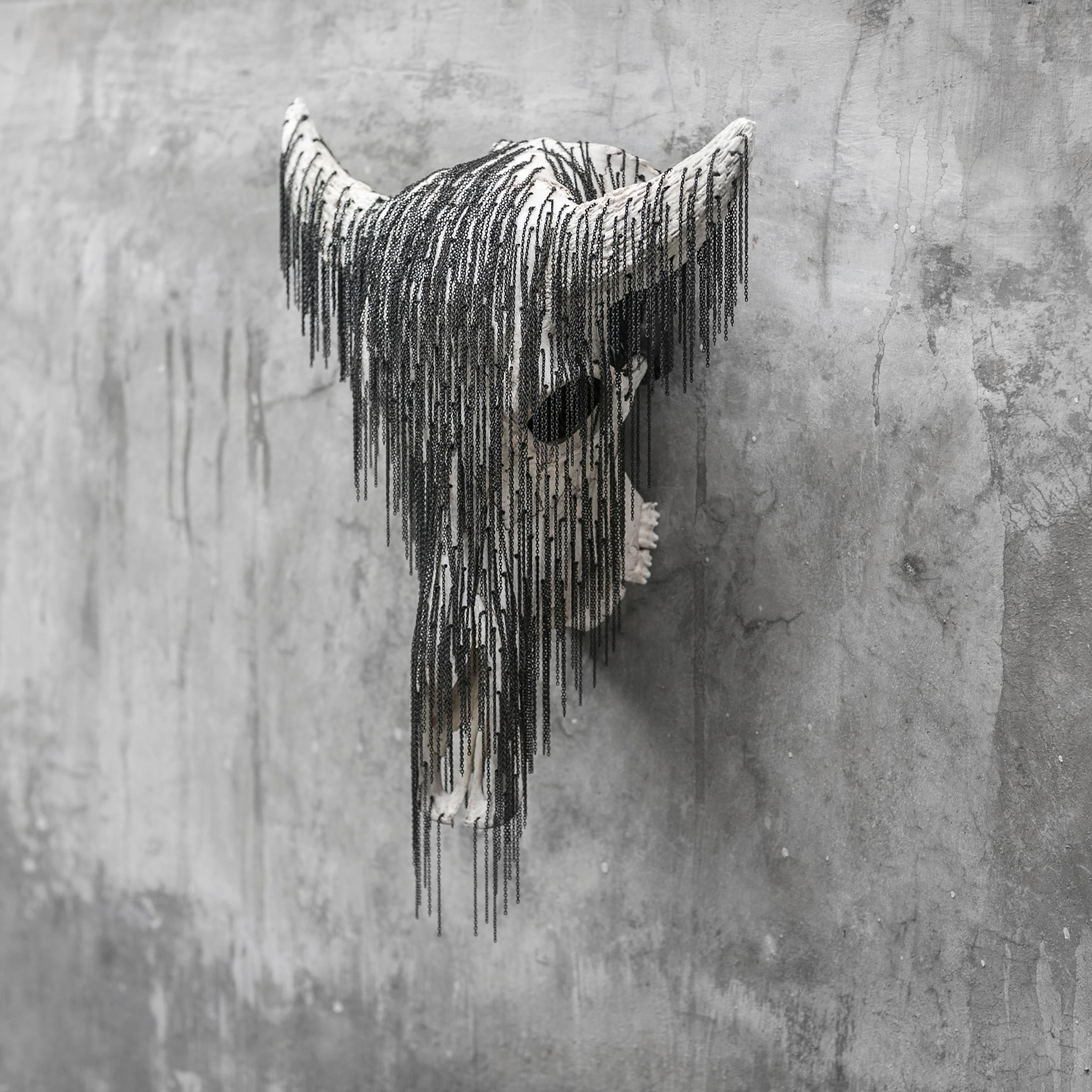 Topeng Kerbau - Sculpture by Spencer Hansen