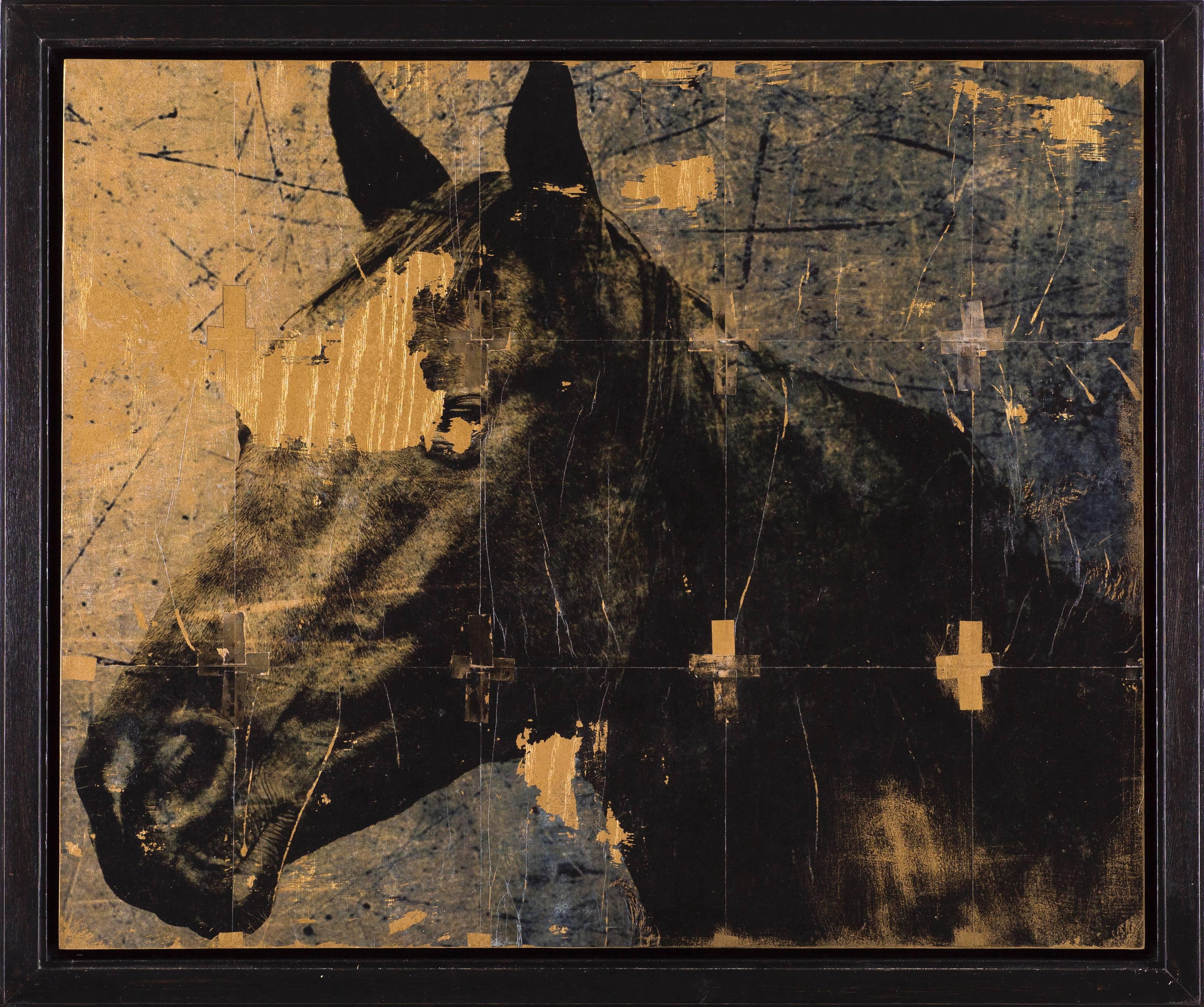 Kelly Breedlove Portrait Photograph - Untitled (Horses As Religion)