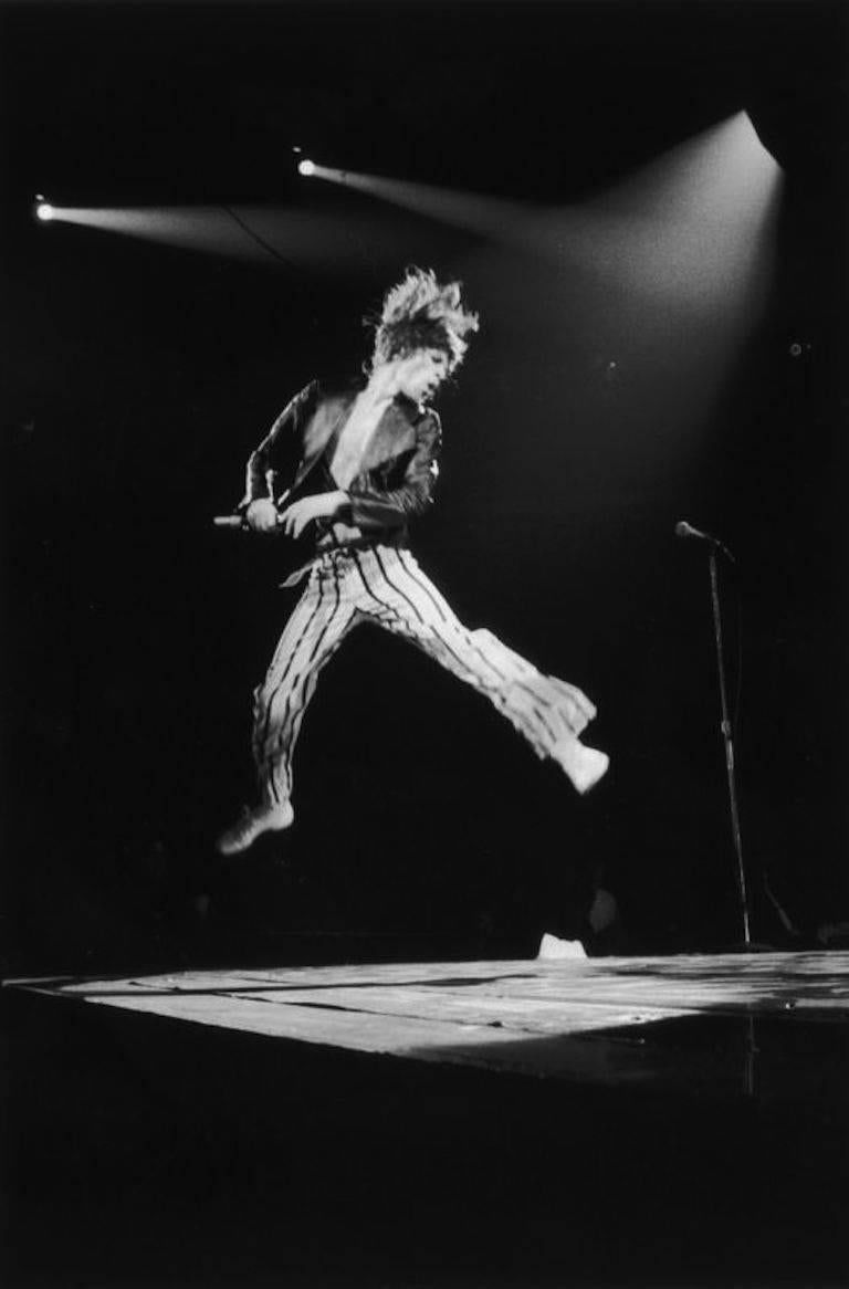 Christopher Simon Sykes Black and White Photograph - 'Jumping Jack Flash' (Silver Gelatin Print)
