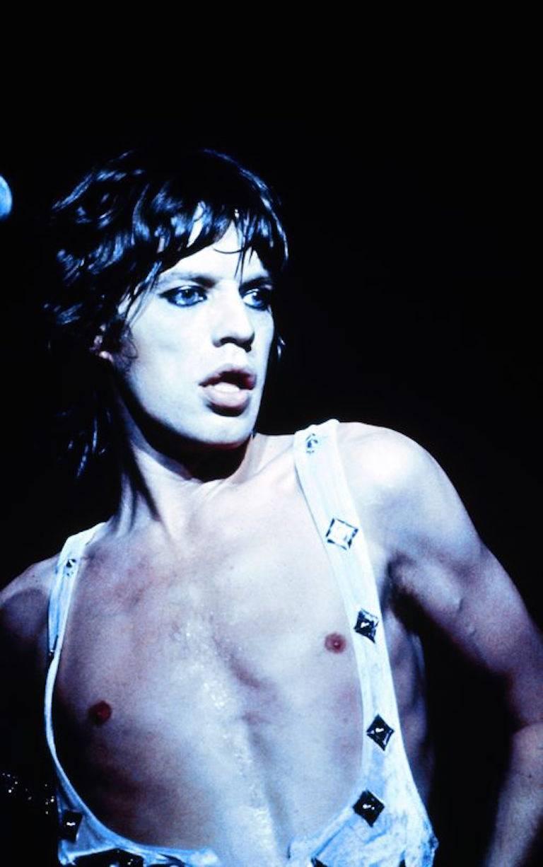 Fin Costello Color Photograph - 'Jagger Manchester Belle-Vue'  (C type Print)