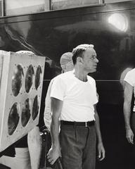 'Frank Sinatra On Set' (Silver Gelatin Print) 12