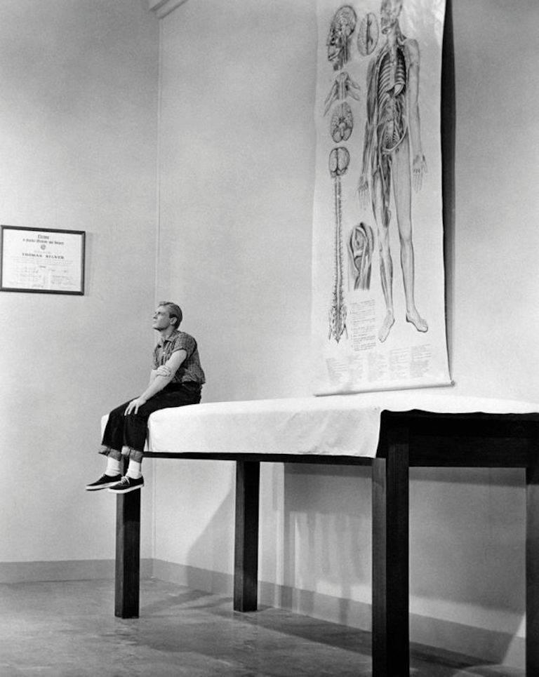 Unknown Black and White Photograph - 'Grant Williams in The Incredible Shrinking Man' (Silver Gelatin Print)