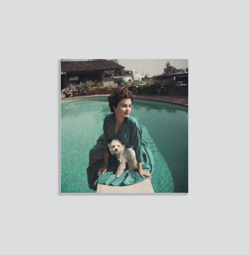 Unknown Color Photograph - 'Jean Simmons' (Chromaluxe Aluminium Print) 