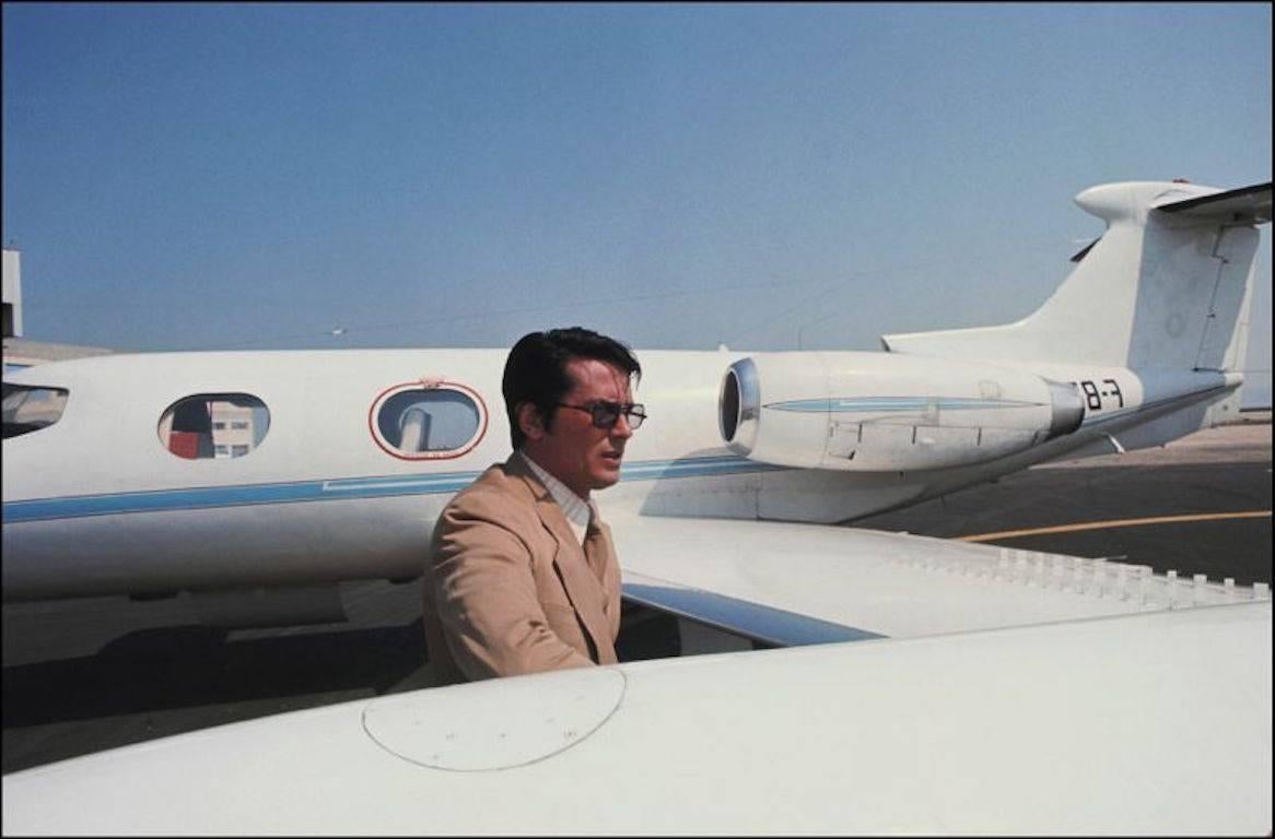 Jean-Pierre Bonnotte Figurative Photograph -  'Alain Delon Private Jet' 