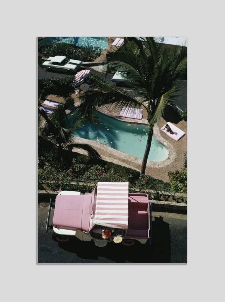 Slim Aarons Landscape Photograph - 'Las Brisas' Acapulco  (Chromaluxe Aluminium Print)