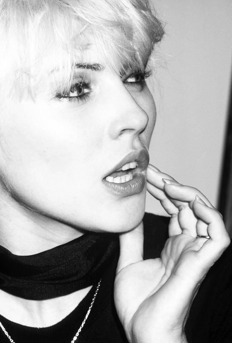 Waring Abbott Black and White Photograph - 'Blondie' 1977 (Silver Gelatin Print)