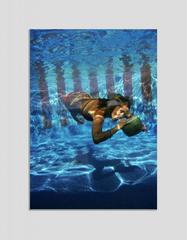 'Underwater Drink' (Chromaluxe Aluminium Print)