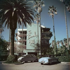 l'hôtel Beverly Hills  Impression imprimée SLIM AARONS ESTATE 