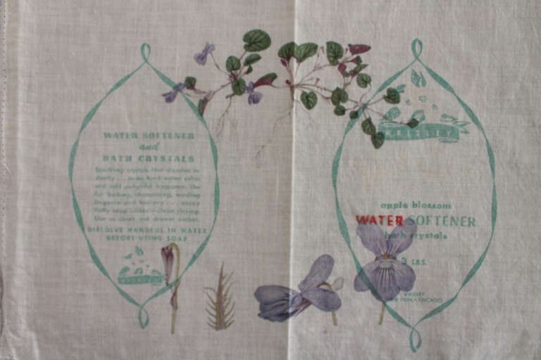 Running Violet	2014	Pigment Print on Vintage Sack	16 x16.88