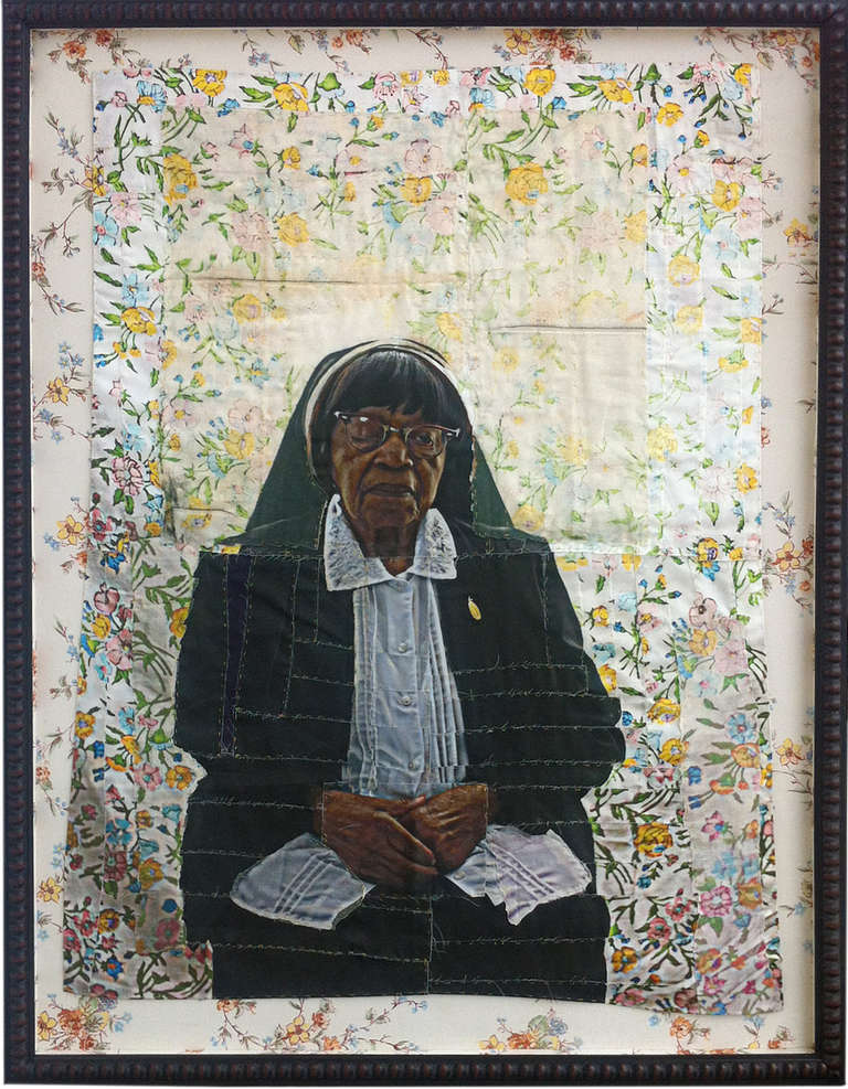 Sister Berta - Mixed Media Art by Letitia Huckaby