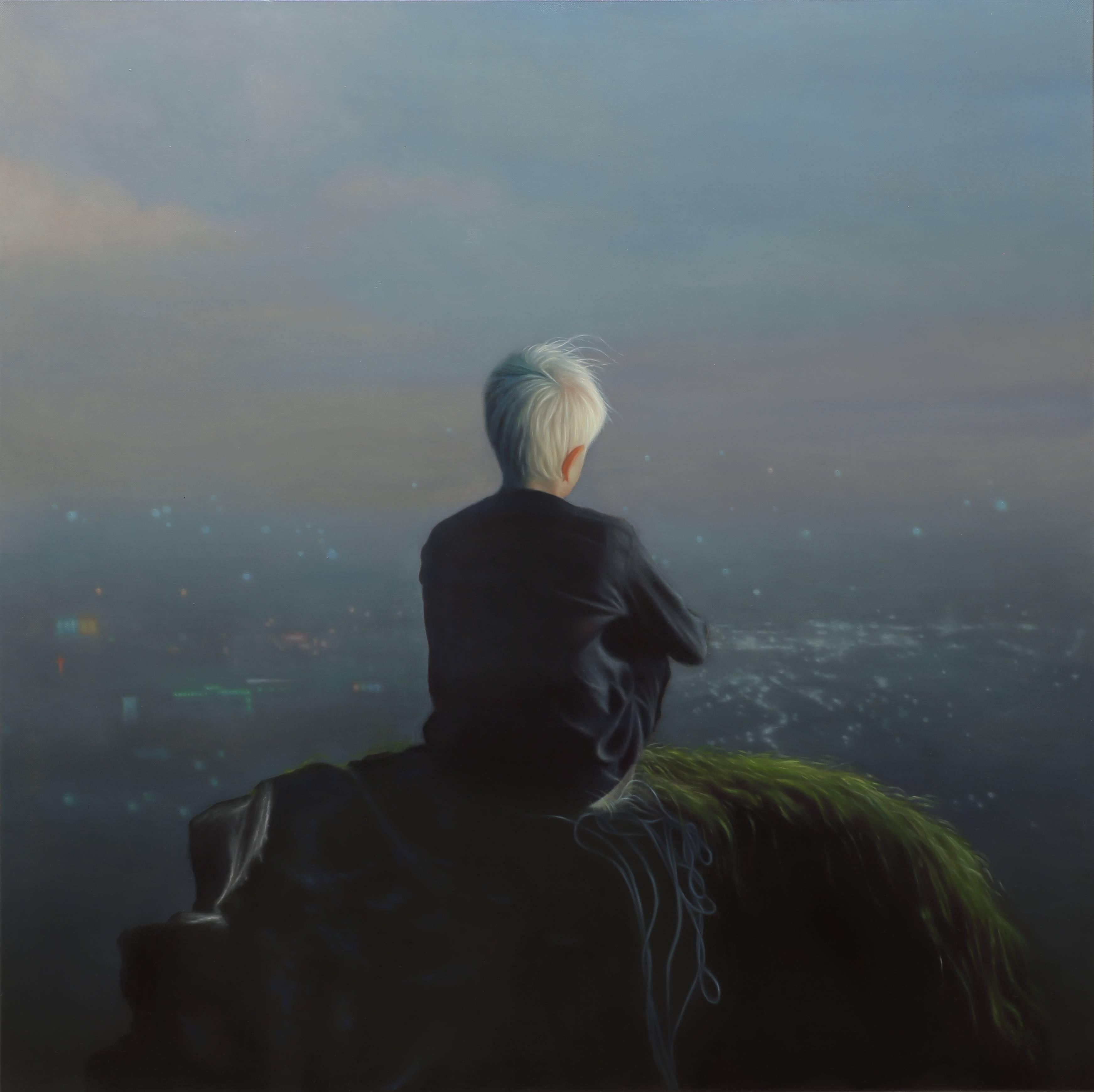 Seamus Conley Figurative Painting - Little Rock
