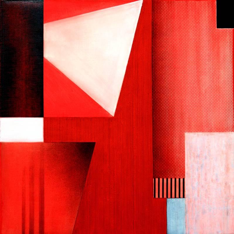Ned Evans Abstract Painting - Wyandotte
