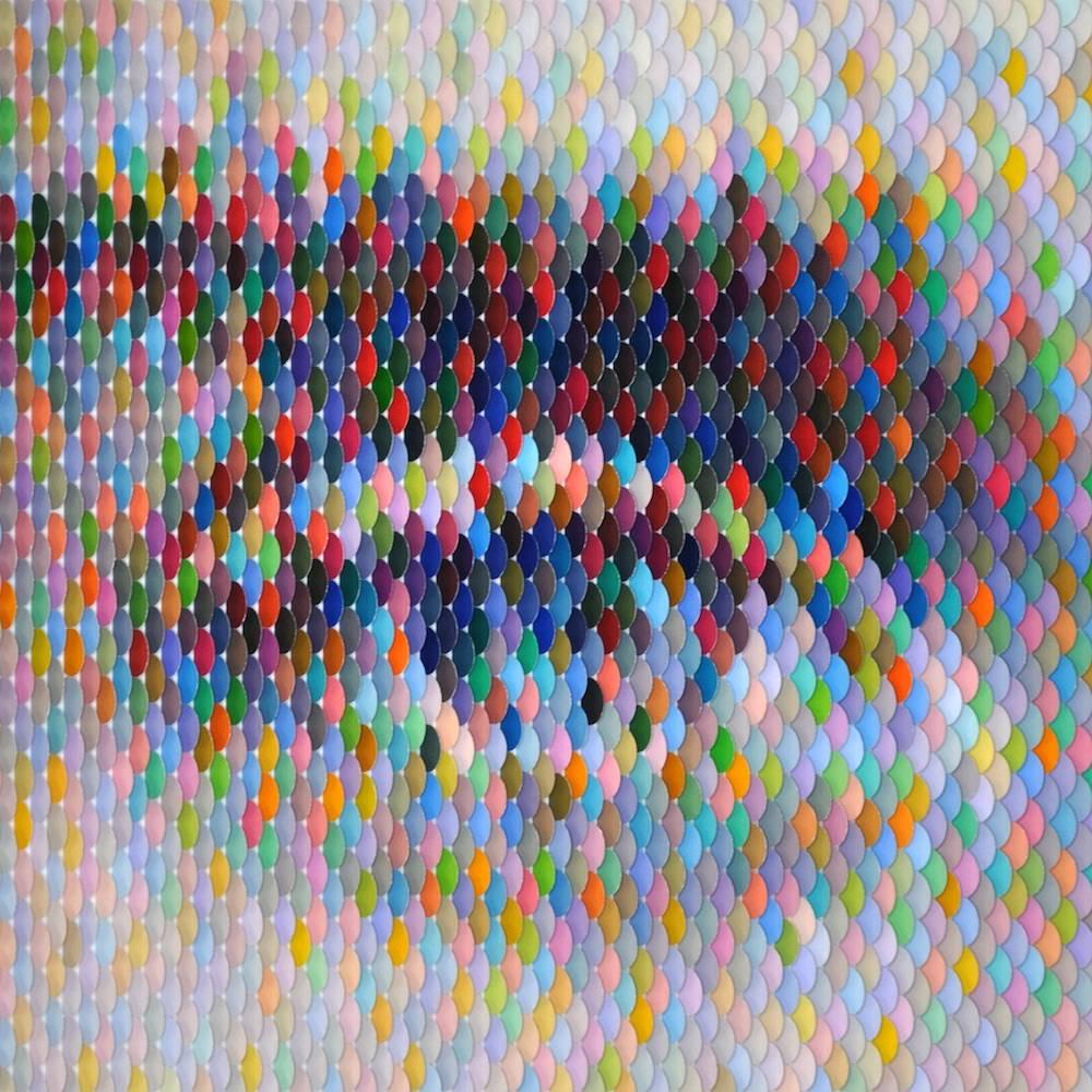 Inca Eye - Mixed Media Art by Peter Combe