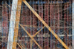 Scaffolding. Areal limited edition color photograph